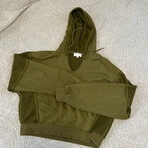 Cropped Oversized Hoodie